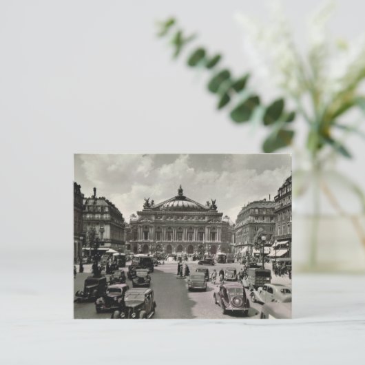 Carte Postale Paris, Opéra, 1930 (Debout devant)