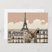 Carte Postale Paris (Paris 4) (Devant / Derrière)