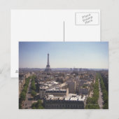 Carte Postale Paris, Paris, France (Devant / Derrière)