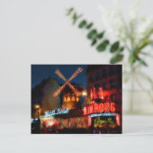 Carte Postale Paris peinture poster toile imprimé puzzle (Debout devant)