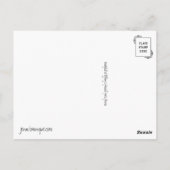 Carte Postale Paris : petit-déjeuner à tiffany's s'il vous plaît (Dos)