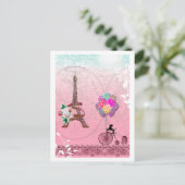 Carte Postale Paris Postcard (Debout devant)