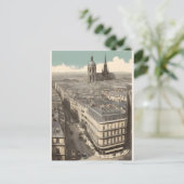 Carte Postale Paris poster vintage (Debout devant)