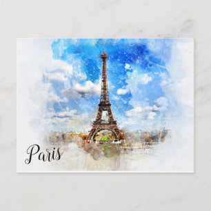 Carte Postale Paris Postkarte