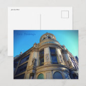 Carte Postale Paris.Printemps. (Devant / Derrière)