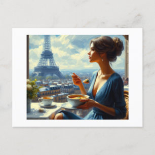 Carte Postale Paris Restaurant,