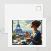 Carte Postale Paris Restaurant, (Devant / Derrière)