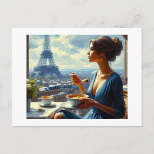 Carte Postale Paris Restaurant, (Devant)