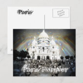 Carte Postale Paris - Sacré Coeur (Devant / Derrière)