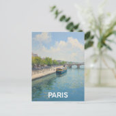 Carte Postale Paris Seine (Debout devant)