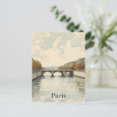 Carte Postale Paris Seine (Debout devant)