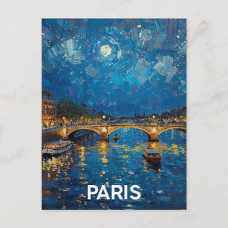 Carte Postale Paris Seine
