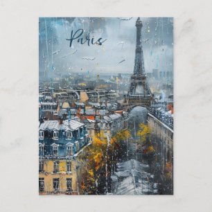 Carte Postale Paris Skyline