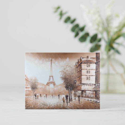 Carte postale Paris Streets (Debout devant)