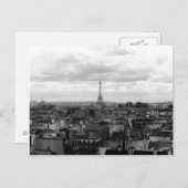 Carte Postale Paris thème urbain (Devant / Derrière)