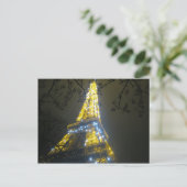 Carte Postale Paris - Tour Eiffel (Debout devant)