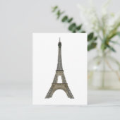 Carte Postale Paris : Tour Eiffel : Dessin vectoriel : (Debout devant)