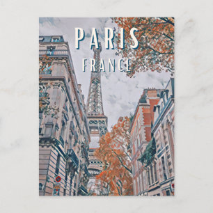 Carte Postale Paris, ville de l'amour