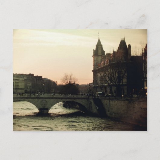 Carte Postale Paris, ville de l'amour... (Devant)