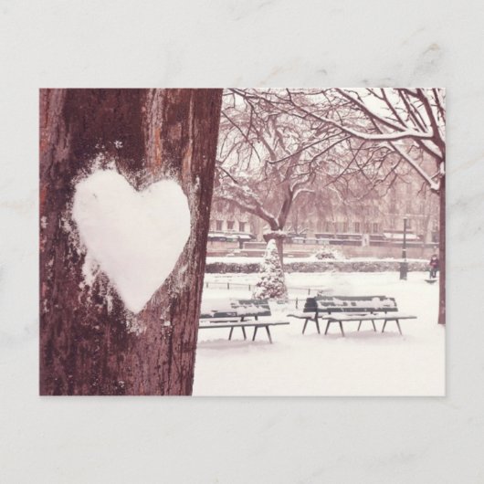 Carte Postale Paris, ville de l'amour (Jardins Notre-Dame) (Devant)