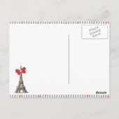 Carte Postale Paris Vintage (Dos)