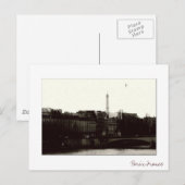 Carte postale Paris vintage (Devant / Derrière)