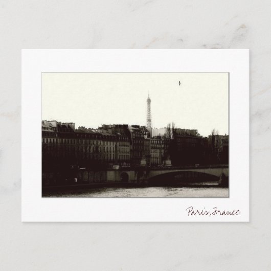 Carte postale Paris vintage (Devant)