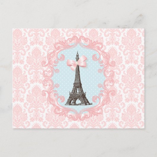 Carte Postale Paris Vintage (Devant)