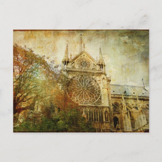 Carte Postale Paris vintage (Devant)