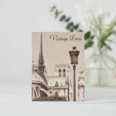 Carte Postale Paris vintage (Debout devant)