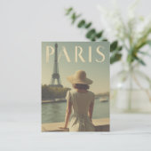 Carte Postale Paris vintage (Debout devant)