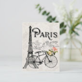 Carte postale Paris vintage (Debout devant)
