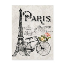 Carte postale Paris vintage