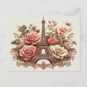 Carte Postale Paris vintage (Devant)