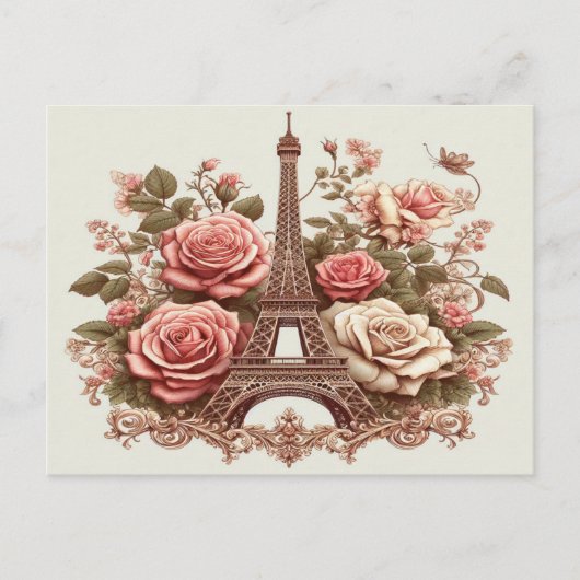 Carte Postale Paris vintage (Devant)