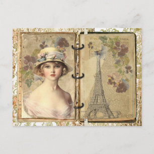 Carte Postale Paris vintage