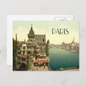 Carte Postale Paris vintage des années 1900 (Devant / Derrière)