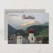 Carte Postale Parish Church of St. Anton am Arlberg Austria (Devant / Derrière)