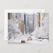 Carte Postale Park Avenue (Devant / Derrière)