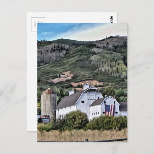 Carte Postale Park City Barn (Devant / Derrière)