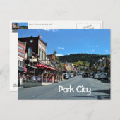 Carte Postale Park City, Utah (Devant / Derrière)