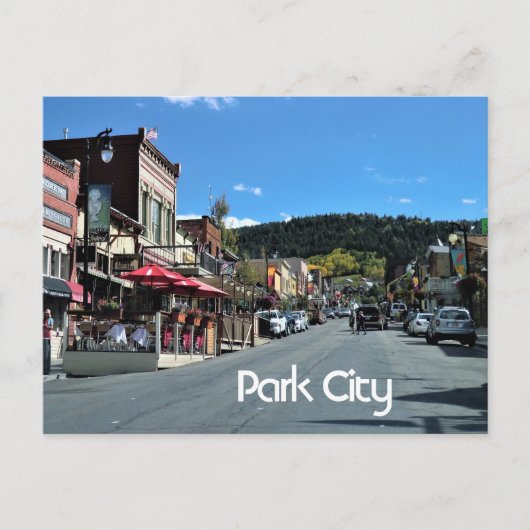 Carte Postale Park City, Utah (Devant)