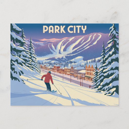 Carte Postale Park City Utah (Devant)