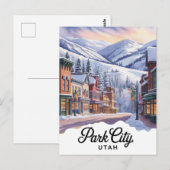 Carte Postale Park City Utah (Devant / Derrière)