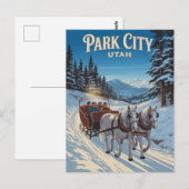 Carte Postale Park City Utah (Devant / Derrière)