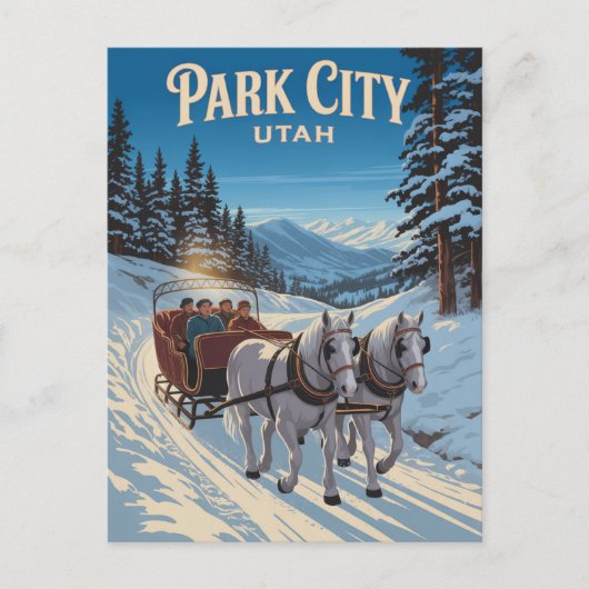 Carte Postale Park City Utah (Devant)
