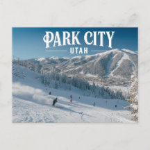 Park City Utah Ski amusant Montagnes enneigées