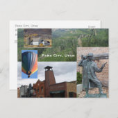 Carte postale Park City Utah Souvenier (Devant / Derrière)