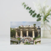 Carte postale Park Guell (Debout devant)