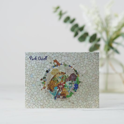 Carte Postale Park Güell (Debout devant)